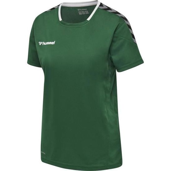 Maillot de football femme Hummel Authentic Poly HML - Vert/Blanc