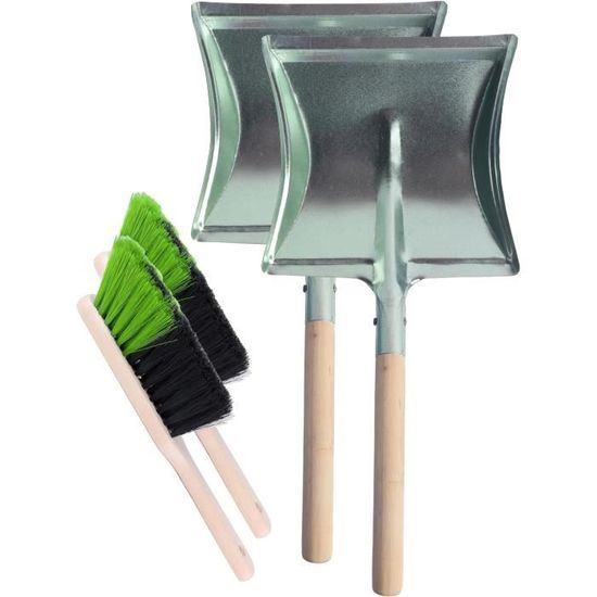 Pelle ramassage poussière ménage courant Métal laqué rouge