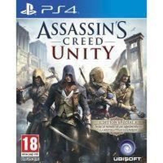 Jeu PS4 PlayStation 4 Assassin's Creed Unity ÉDITION SPÉCIALE 