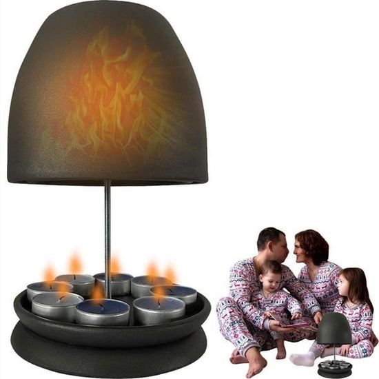Chauffe-Bougie En Céramique KEAGAN - Pour Four, Double Couche, Chauffage D'Appoint Sans Électricité - 10