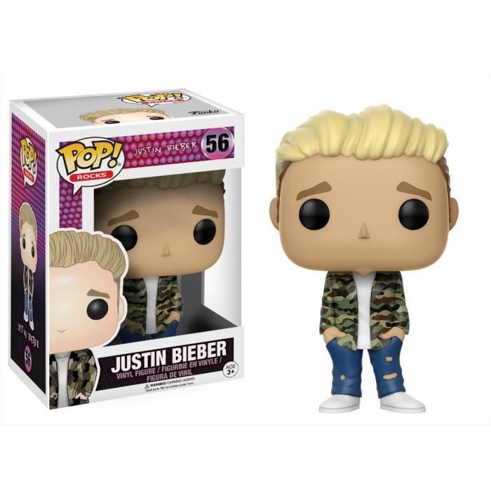 Figurine Funko Pop! Justin Bieber : Justin Bieber - Achat ...