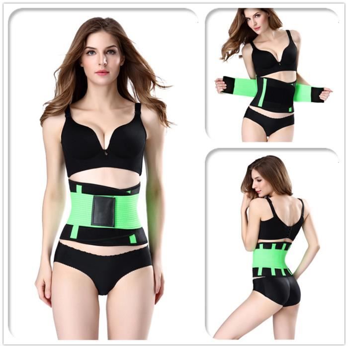 Taille Trainer Body Shaper Sauna Belt Power Sweat Trimmer Minceur Shapewear