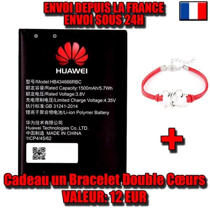 HB434666RBC Batterie Origine Huawei E5573s-852,-853, E5577, E5577Cs-321, E5577Cs-603, E5776S-601, pour router et pour les clés 3G/4G