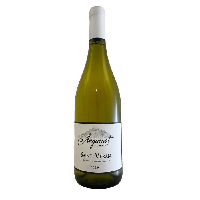 SAINT VERAN 2019 - DOMAINE ANGUENOT - VIN AOC BLANC DE BOURGOGNE - CHARDONNAY