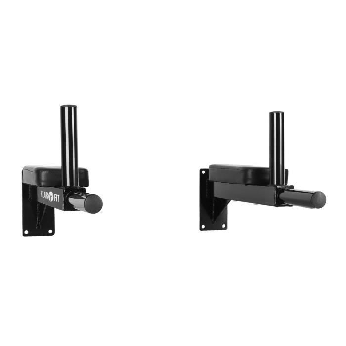 Klarfit Dips Appareil de musculation pour abdominaux 67 cm < 150 kg