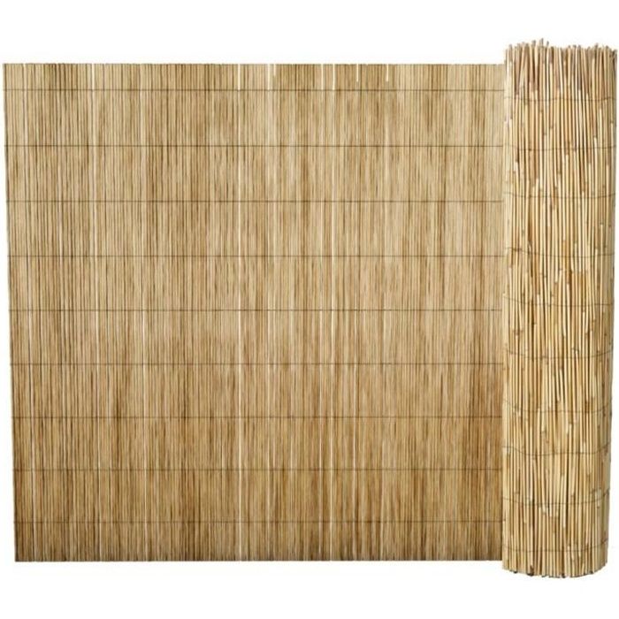 Magnifique- Clôture de jardin - Clôture Grillage Panneau de clôture en roseau 500 x 125 cm #77936