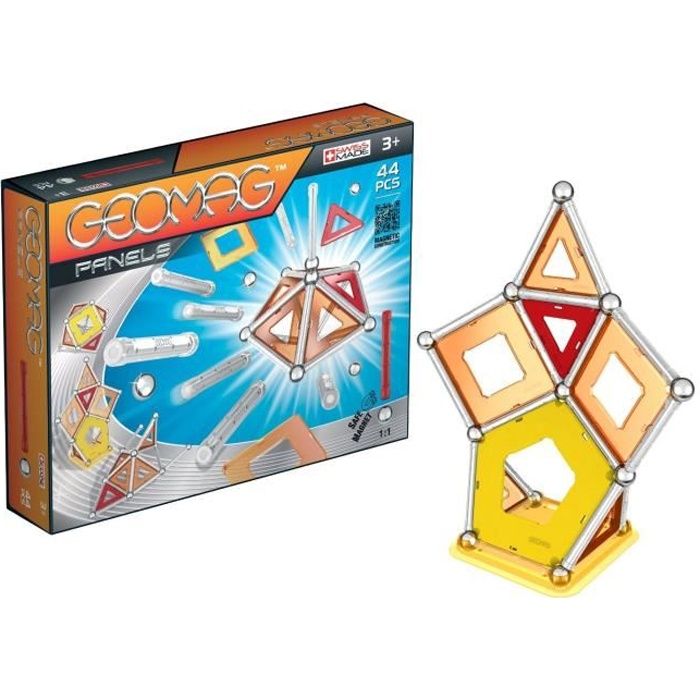 GEOMAG Panels Jeu de construction Magnétique 44 pièces Cdiscount Jeux
