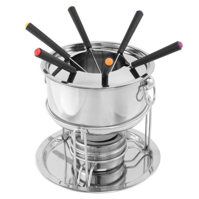 1Pc Kit de Hot Pot à Chocolat en Acier Inoxydable de Crème Glacée avec ROBOT MULTIFONCTIONS - ROBOT MENAGER - ROBOT DE CUISINE