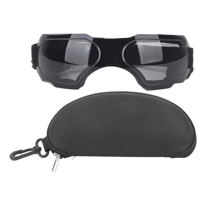 Comparer les prix de Lunettes de protection pour chien - Non spécifié - Taille moyenne et grande - Protection UV - Coupe-vent - Noir