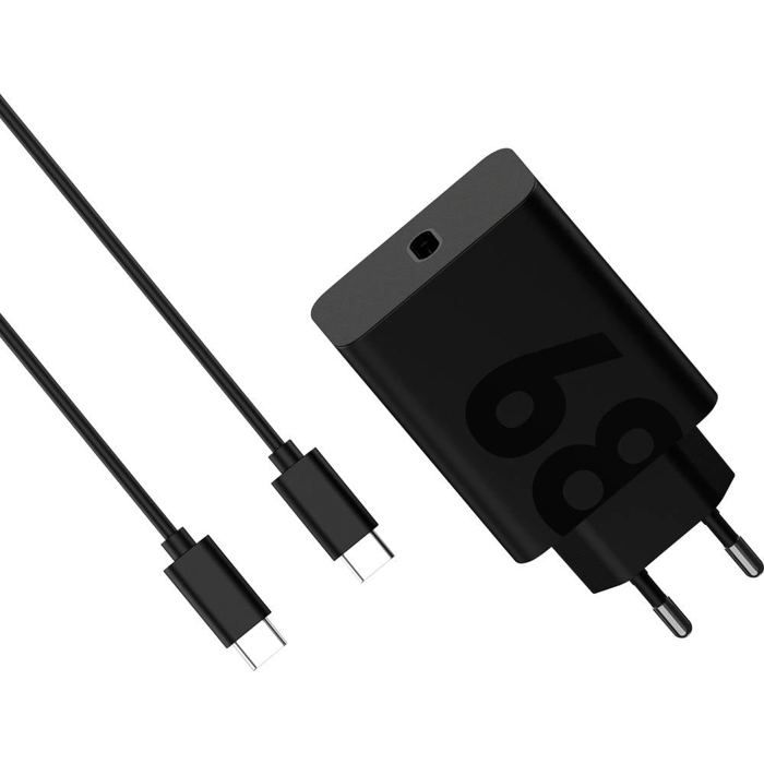 Motorola Chargeur USB 68 W 1x USB-C® Power Delivery 3.0 Power Delivery noir GaN chargeur rapide