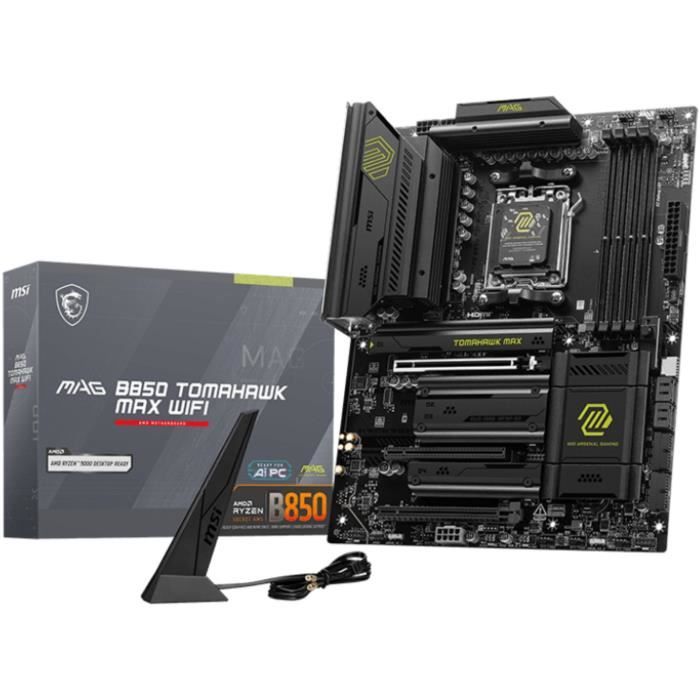 Carte mère - MSI - MAG B850 TOMAHAWK MAX WIFI - AM5 - DDR5 - ATX