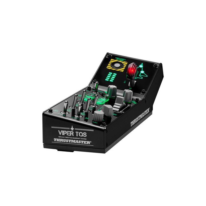 Thrustmaster VIPER Panel Noir USB Joystick + levier de commande du moteur PC - vue 2