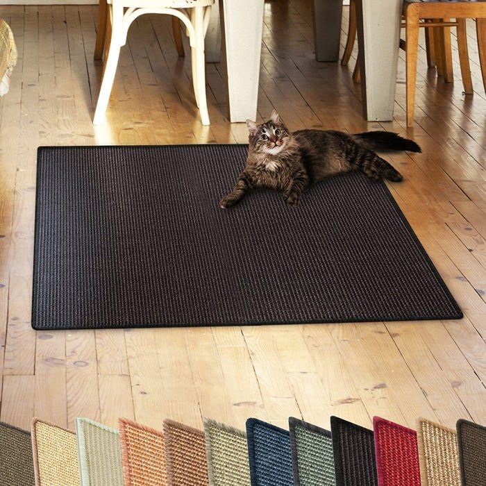 Meilleurs prix pour Tapis Griffoir Tapis à Chat en Sisal 50 x 50 cm Noir