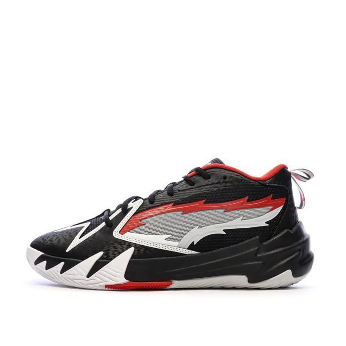 Chaussures de Basketball Noir/Rouge Homme Puma Scoot Zeros City Chaussures de Basketball Noir/Rouge Homme Puma Scoot Zeros City