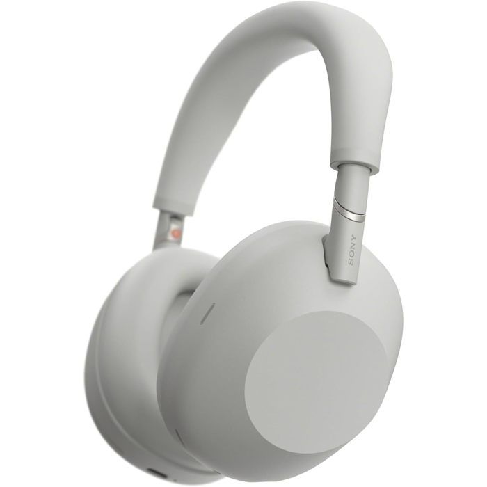 Casque Bluetooth - SONY - WH-1000XM6 Argent- Réduction de bruit - 30 heures dautonomie - Micro intégré