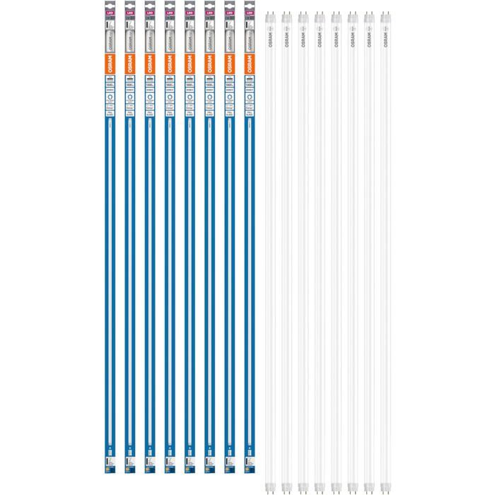 Osram LED TUBE T8 EM FLUORA 1200 Mm – 15W LED-Röhre Im 8er-Pack – Fördert Pflanzenwachstum, Energiesparend & Quecksilberfrei – Ohne Umverdrahtung