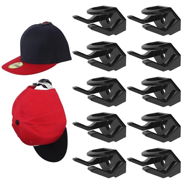 Crochet à Chapeau Porte-Chapeaux de Baseball Organisateur pour Casquette Mur