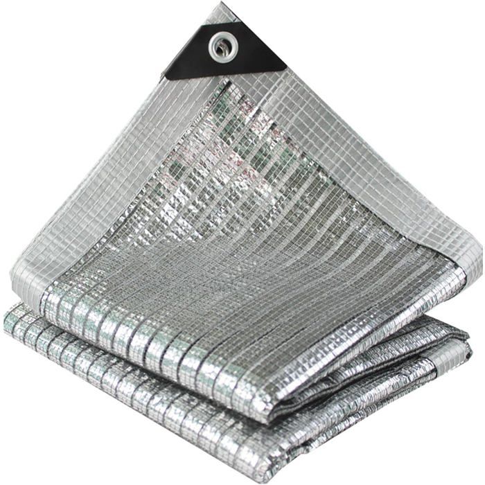 Filet dombrage en Aluminium 3 x 6 m avec œillets pour Jardin Voiture Chien extérieur