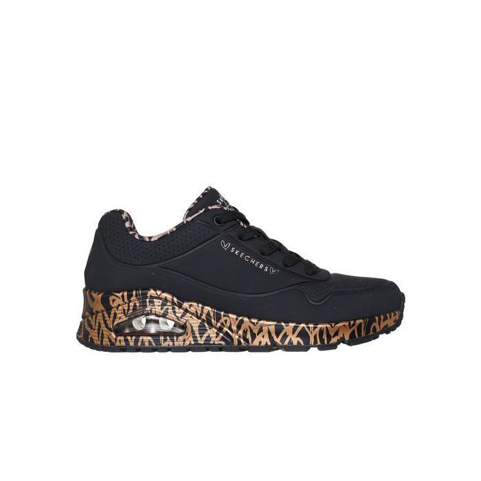 Skechers Baskets femme Skechers Uno Loving Love 155506-BKRG