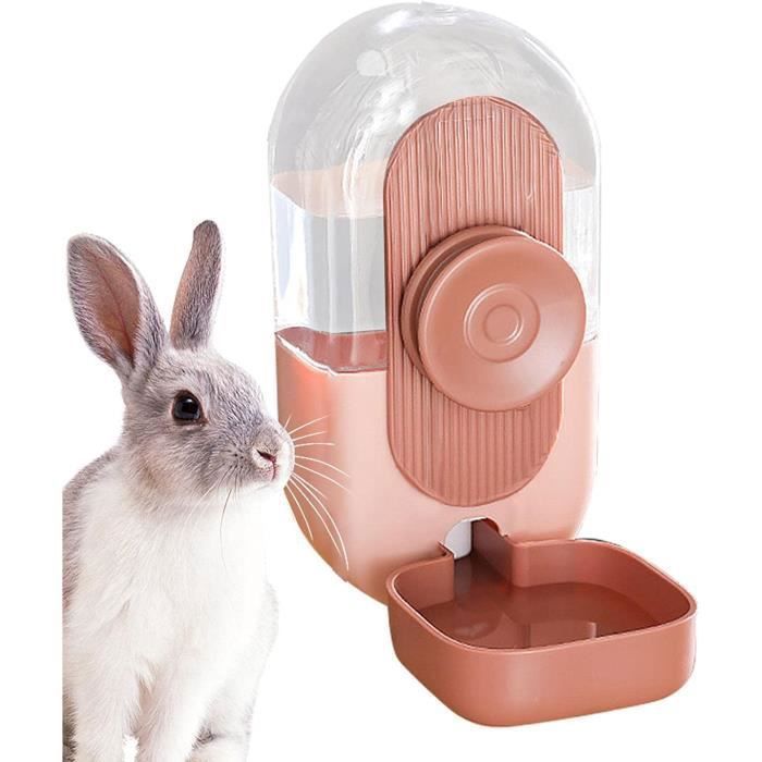 Distributeur deau pour lapin - Automatique - 800ml - Blanc - Anti-fuite ENEAOCT