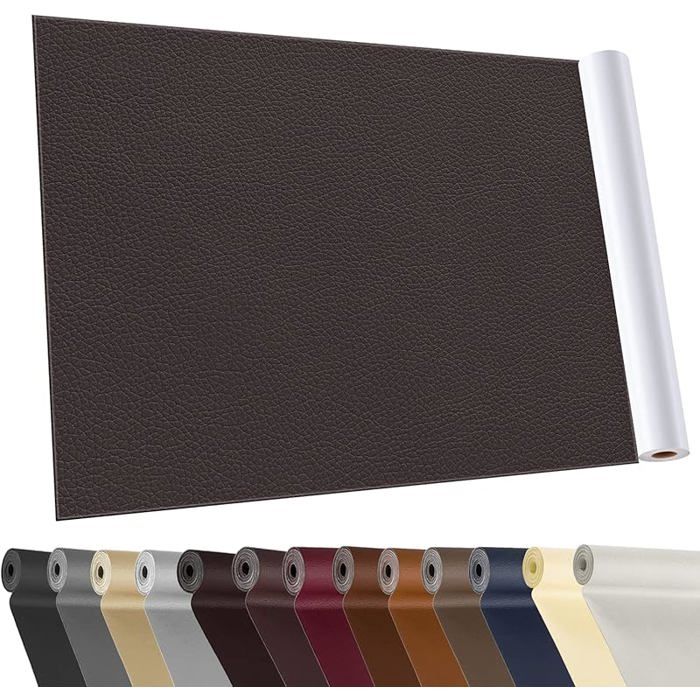 Patch de Réparation en Cuir Café 40x160cm Patch Cuir Auto-adhésif Rénovation Simili Cuir Autocollant pour Canapé Café 40x160cm Patch de Réparation en Cuir Café 40x160cm Patch Cuir Auto-adhésif Rénovation Simili Cuir Autocollant pour Canapé Café 40x160cm