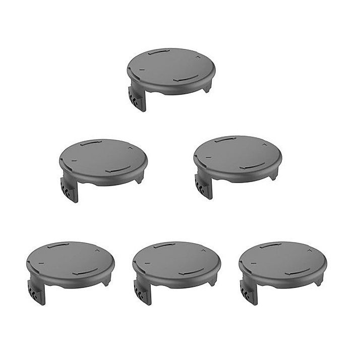 Lot de 6 capuchons de bobine compatibles avec débroussailleuses Bosch