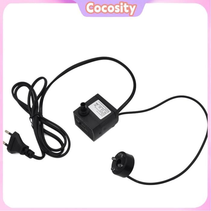Cocosity Pompe à eau silencieuse Pompe à Eau Submersible à Haut Débit Pour Fontaine De sport pompe Pompe à eau à quatre lampes 5W
