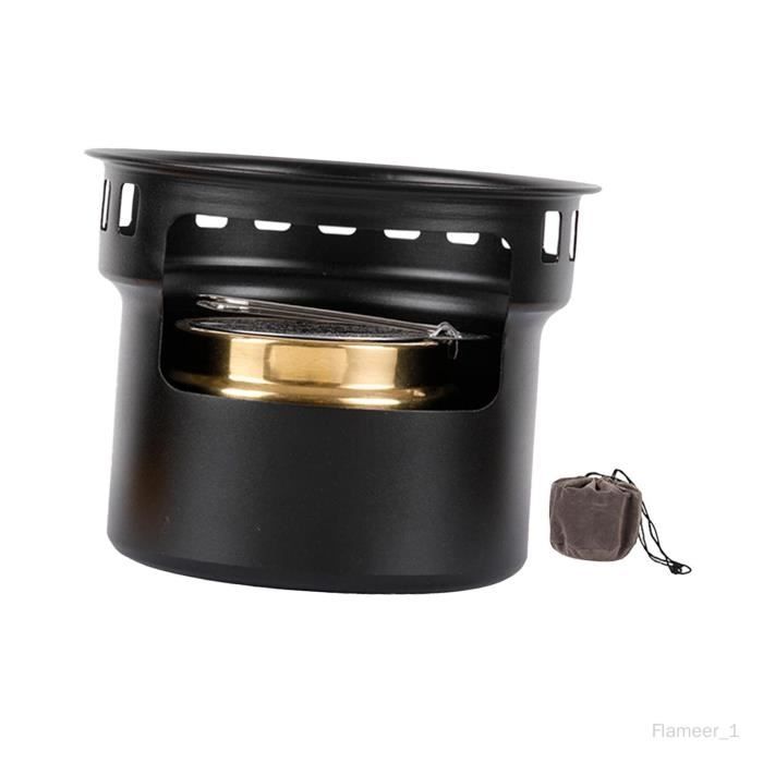 Support de réchaud à alcool de camping, base de