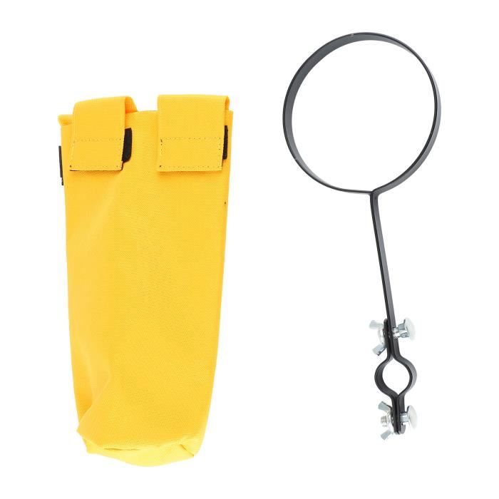 Sac à Dos Tambour ITODA - Housse Transport Étanche Oxford - Pour Batterie 40cm - Noir
