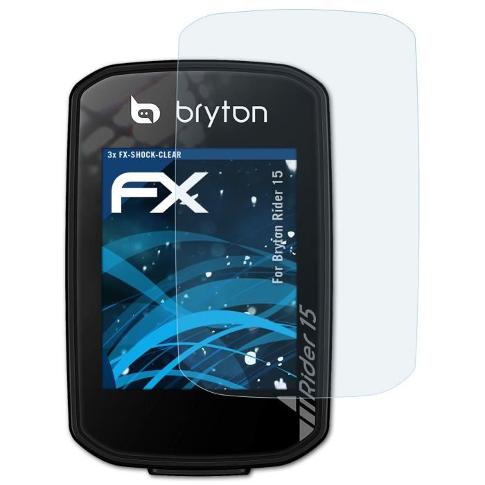 atFoliX 3x Protecteur d'écran pour Garmin Dakota 20 FX-Clear 