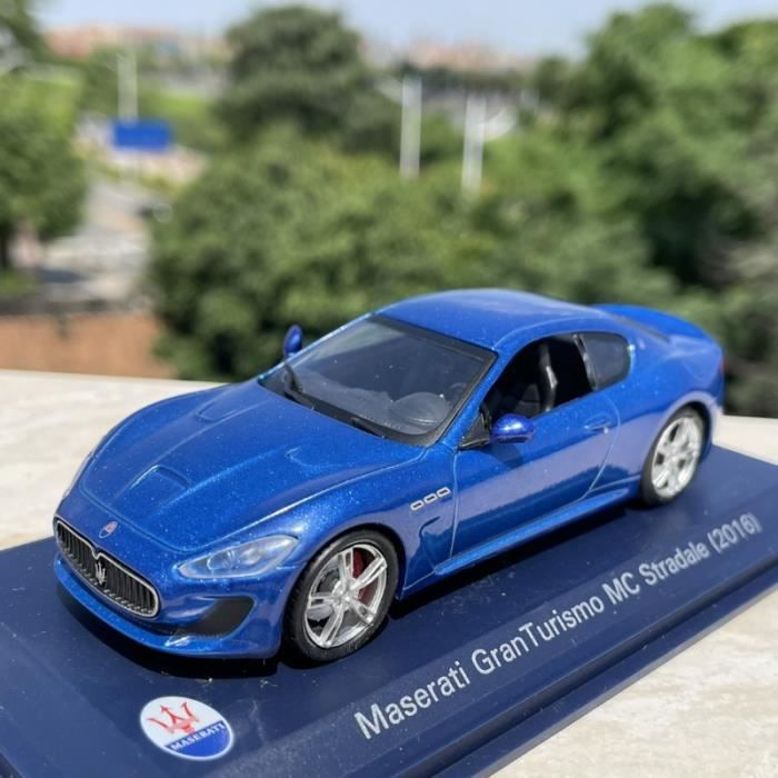 Modèle Réduit Camion Scania 1:87 - Alliage Métal, Bleu, Avec Conteneur - Décoration Bureau Ou Collection - 7