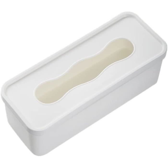 PURPLELILY Boîte De Rangement Pour Masque Avec Couvercle