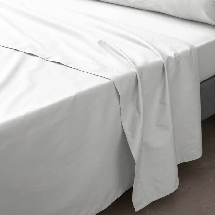 Drap Plat Percaline 180x290cm White
