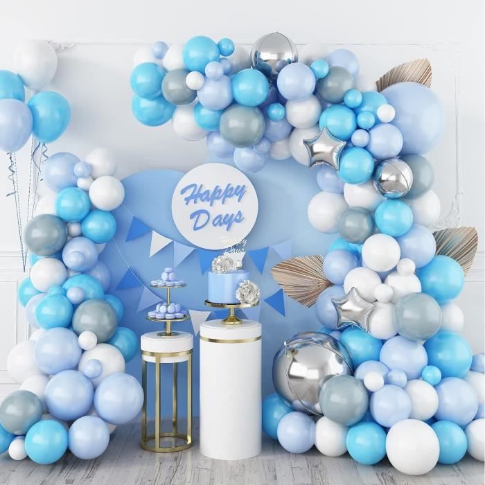 Ballon lumineux clair OMABETA - Réutilisables - PVC - Décoration de fête - Maison