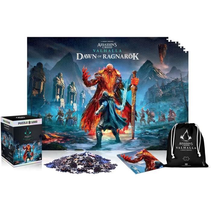 Piatnik Puzzle Ruyer Weihnachtsjet – 1000 Teile, Weihnachtsmann Im Jet, 68x48 Cm, Bunt