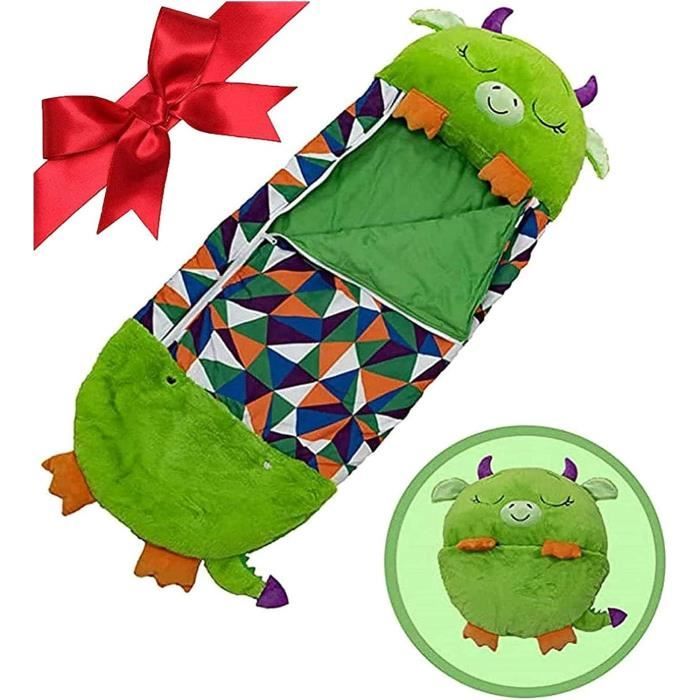 Sac de couchage + Coussin Animaux - multicolore, Linge de maison et décoration