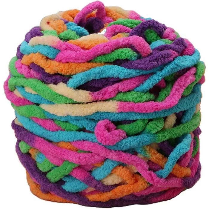 Bonnet Queue De Cheval Femme Laine Violet Foncé - Hat Chaud Fait Main, Taille Unique