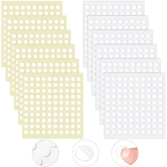 PATIKIL Points Adhésifs Autocollants, 612 Pièces/306 Paires