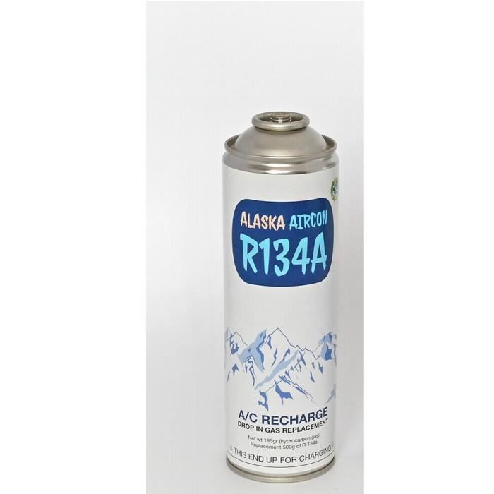 Lot De 2 Gaz R134A Pour Climatisation Auto - 320g Chaque - Pour Véhicules De 1995 à 2016 Environ - Marque Klimagas