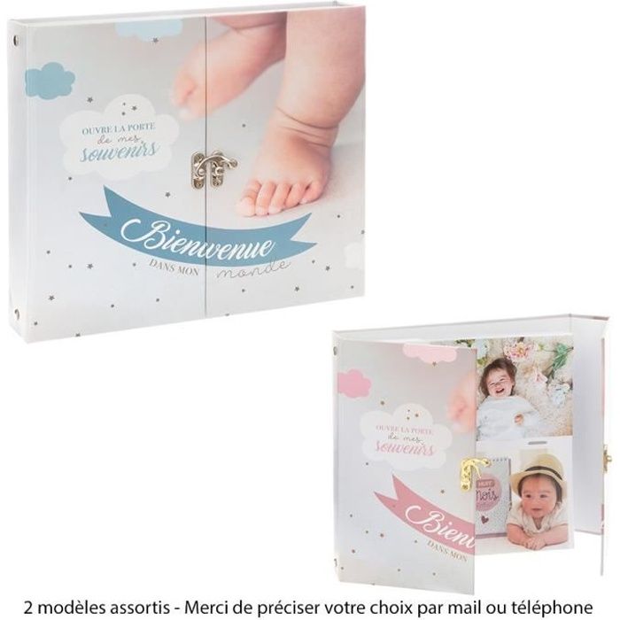 Album Photos Naissance Bebe 1 Cliches Blanc Cdiscount Beaux Arts Et Loisirs Creatifs