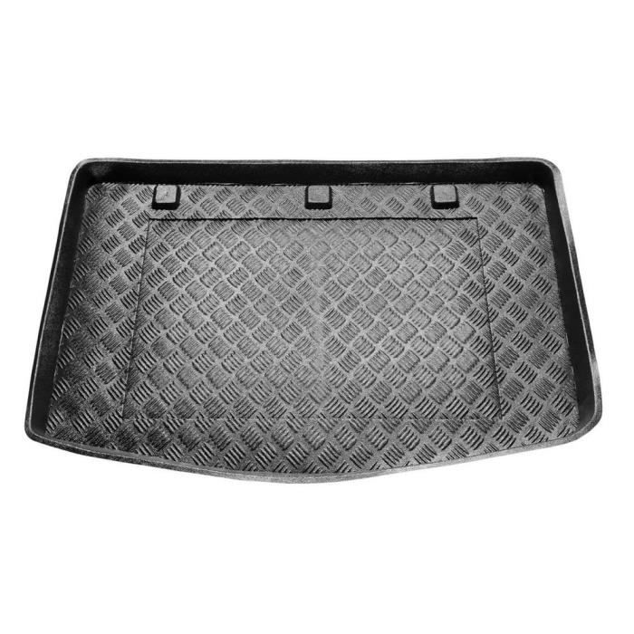 Tapis De Sol Velours MTM SP-7319 Sur Mesure Pour Kia Rio IV (YB) 2017-2020 - Lot 4 Tapis Noirs