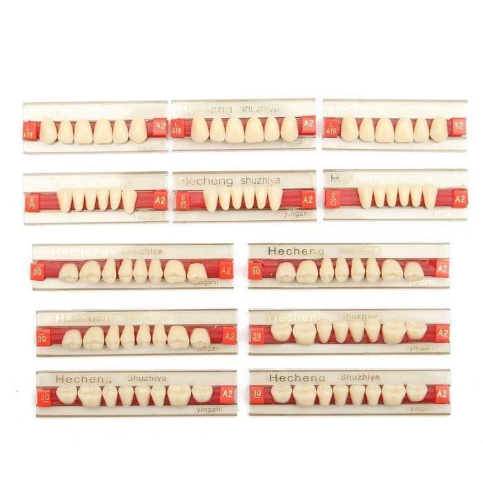 3 Set 84 1 Artificielle Dents Dental Prothese Dentaire Acrylique Vita Couleur A2 Achat Vente Soin Blanchiment Dents 3 Set 84 1 Artificielle Dents Cdiscount