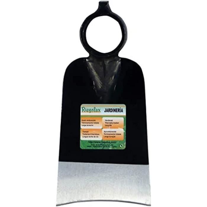 Zappa Riegolux 998039 Modello 1500 - Acciaio Temprato, Larghezza 21cm, Altezza 33cm, Occhio 38mm, Peso 800g, Per Giardinaggio E Agricoltura - 2
