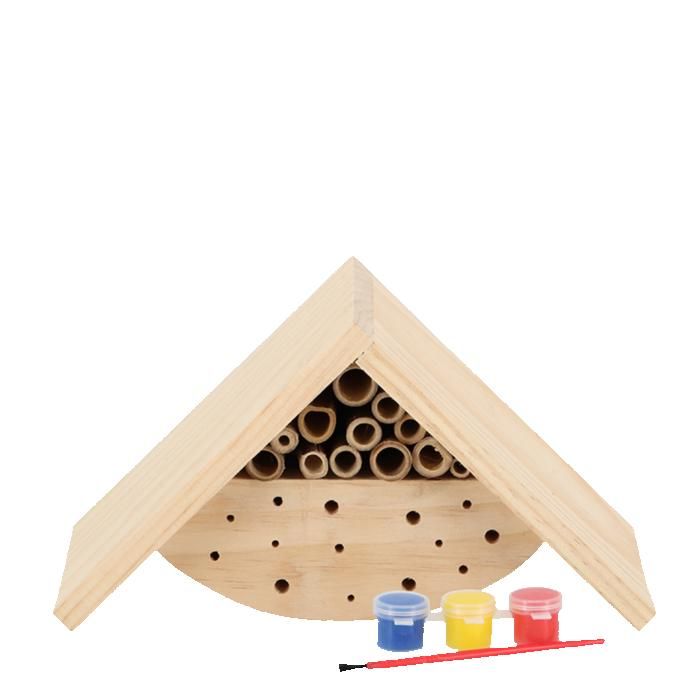 Lot de 12 carillons éoliens pour enfants - Carillon éolien à peindre - Carillon éolien en bois - Kit