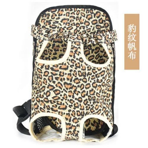 M - léopard - Sac à dos réglable pour animaux de compagnie, accessoire de  transport pour petits chiens et cha - Cdiscount