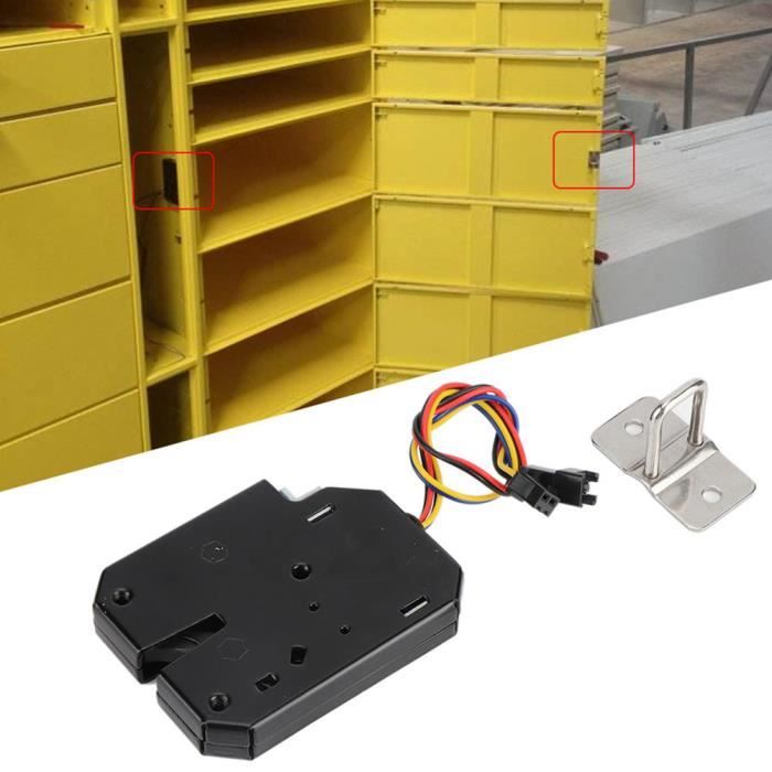Serrure Électromagnétique - Mini Kit De Montage De Serrure Électromagnétique DC 12V Pour Tiroir Darmoire De Fenetre De Porte 90515138