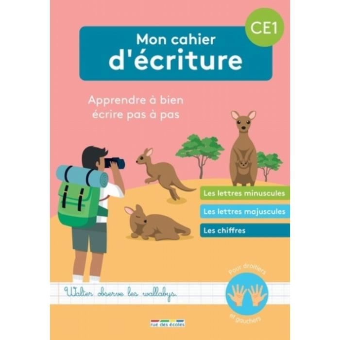 Mon Cahier D Ecriture Ce1 Edition 21 Cdiscount Librairie