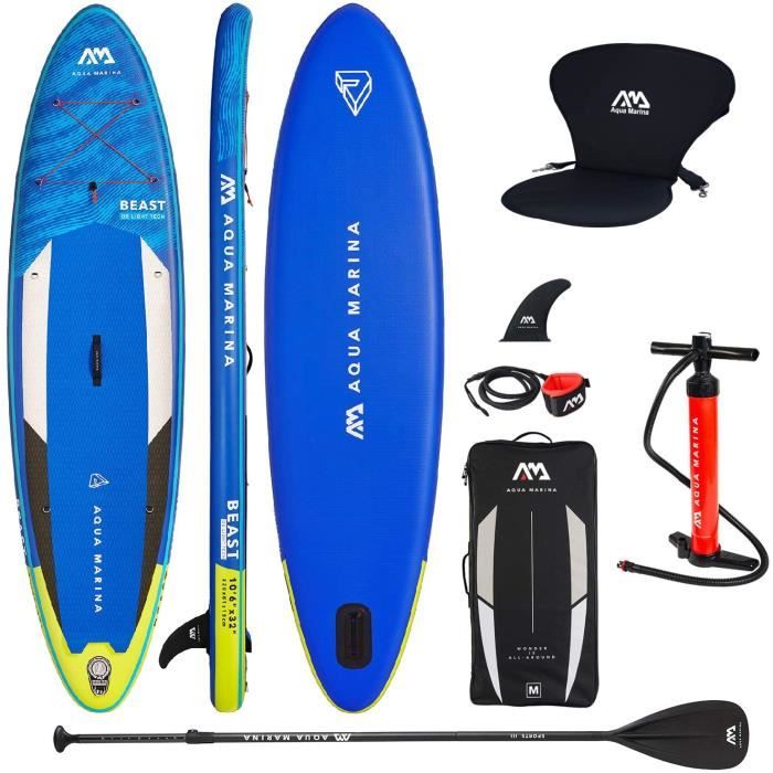 Aqua Marina Stand up Paddle gonflable Aquamarina Beast 2021 Pack