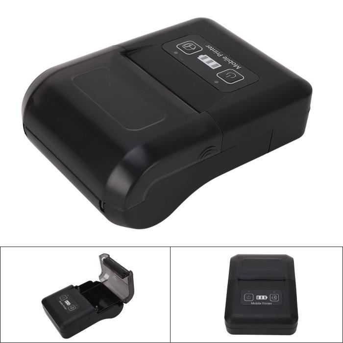 Imprimante Thermique Portable Bluetooth 58mm - Batterie 2000mAh, USB, Pour Tickets, étiquettes, Commerce - 12