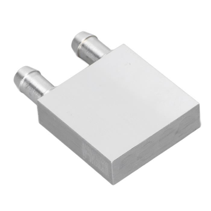 Bloc Refroidissement Eau Pour PC Gamer - 40x40mm Aluminium - Watercooling CPU Haute Performance